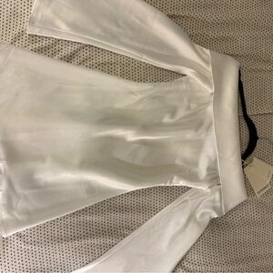 Peppermayo Elegant White Satin Dress